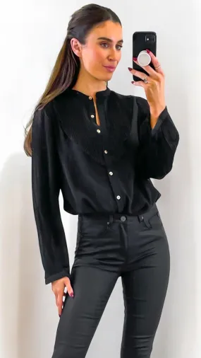 A2064 Black Louella Blouse