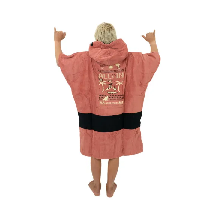 All-In Junior V Poncho Gammer Brown