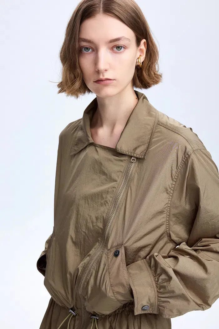 Basil Convertible Water-Repellent Jacket Dress