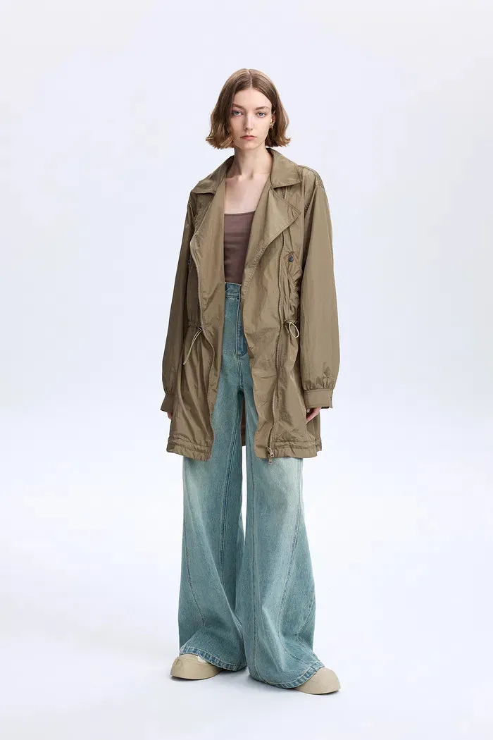 Basil Convertible Water-Repellent Jacket Dress