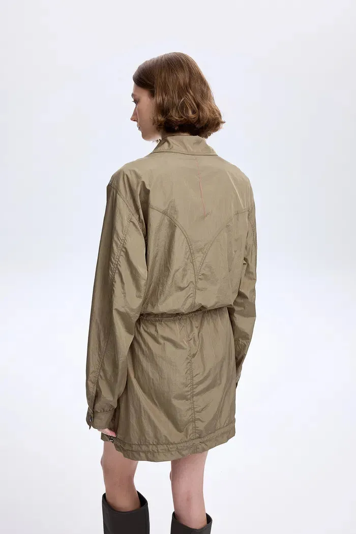 Basil Convertible Water-Repellent Jacket Dress