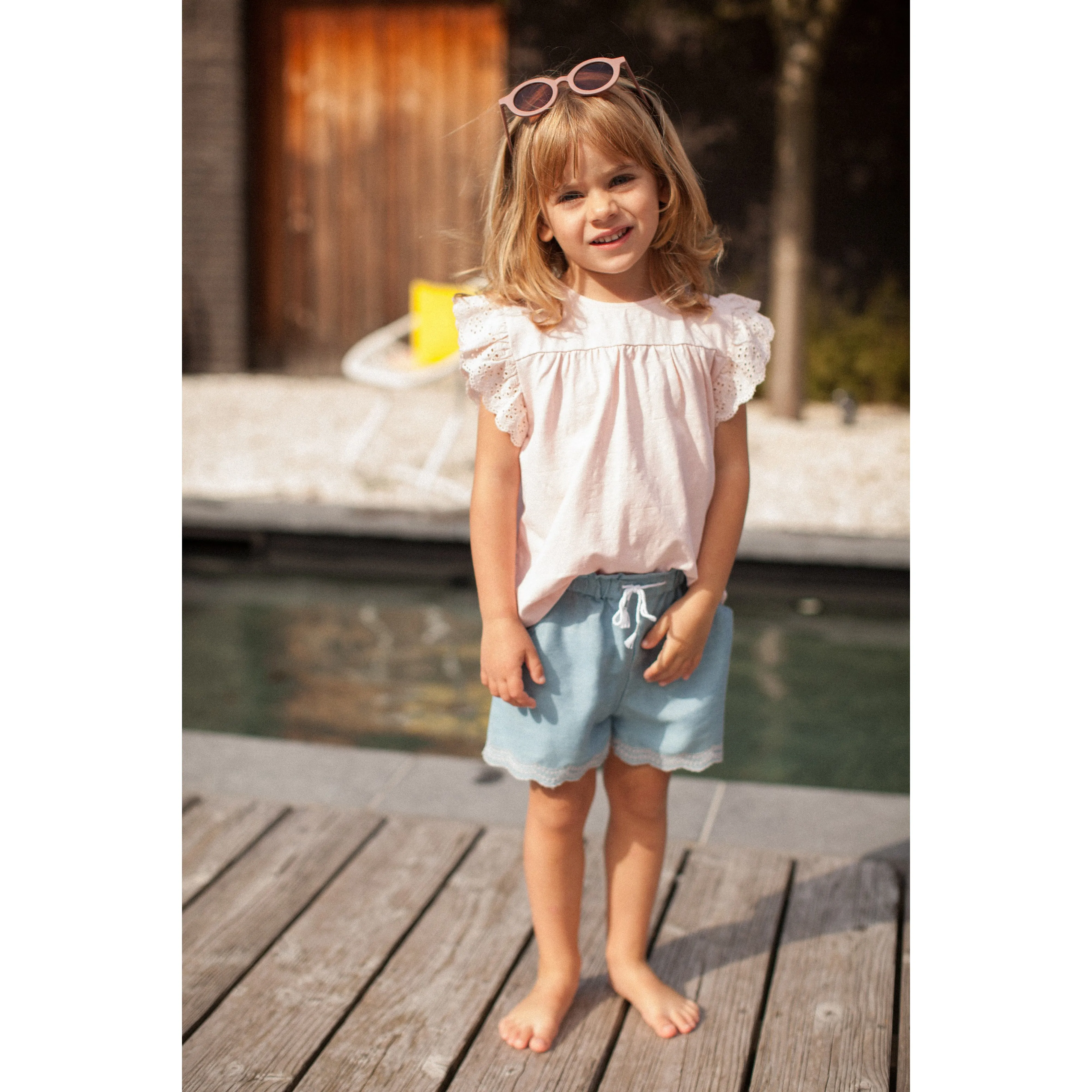 Bonheur du Jour Paris Girl Short Denim