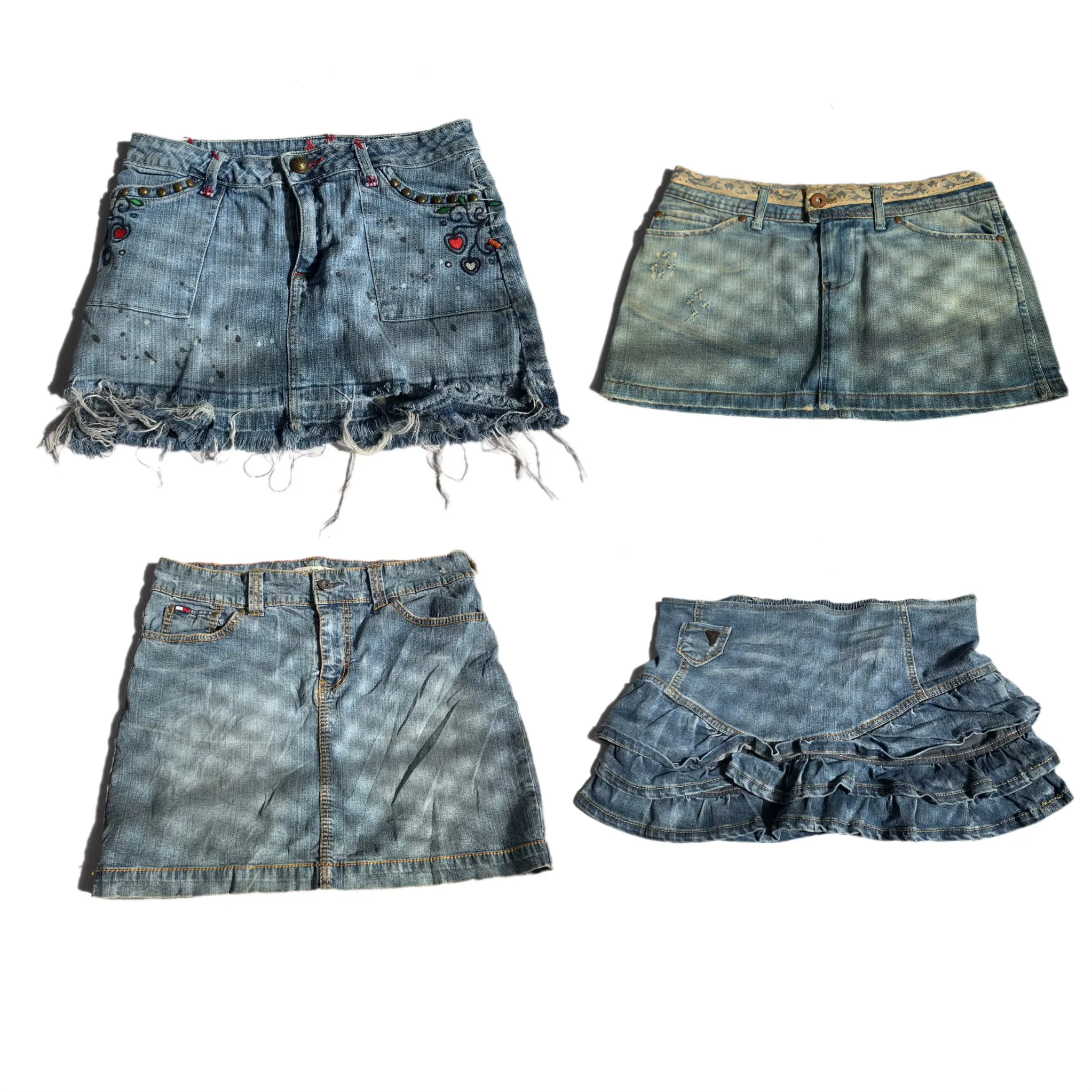 Classic y2k denim skirts (NS-334)