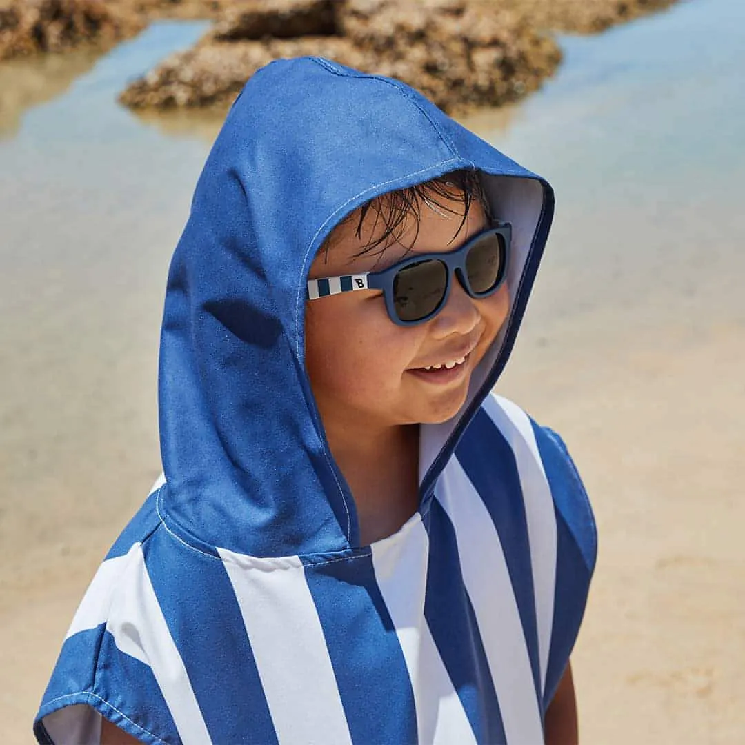 Dock & Bay Kid's Beach Poncho - Whitsunday Blue