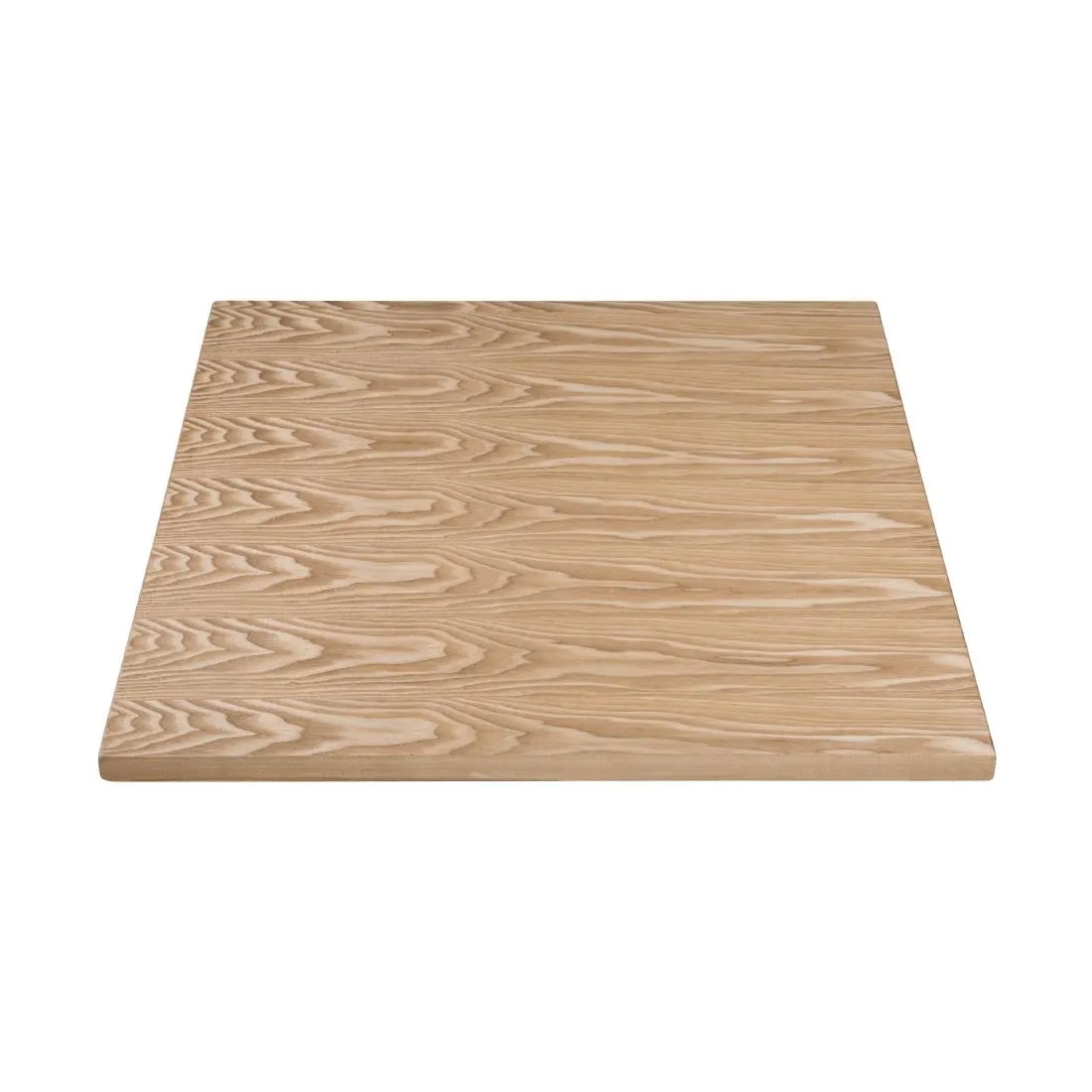 DY717 Bolero Pre-drilled Square Table Top Natural Ash Veneer 700mm