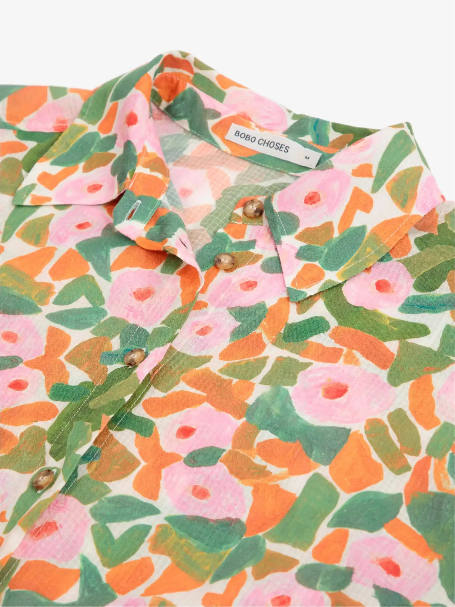 Floral print relaxed shirt