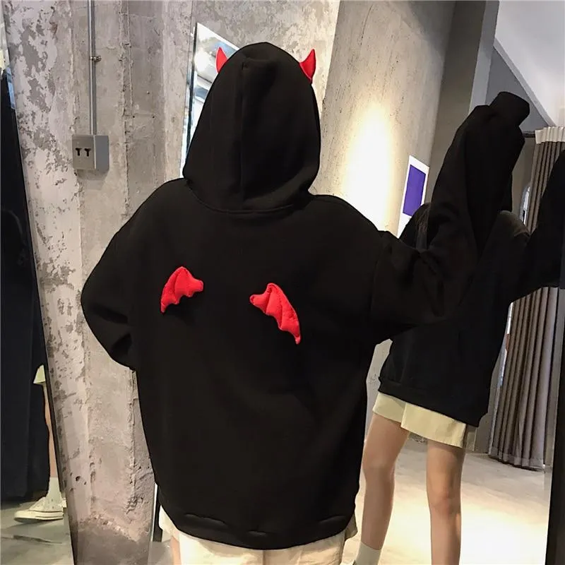 Korean Hoodie Small Devil