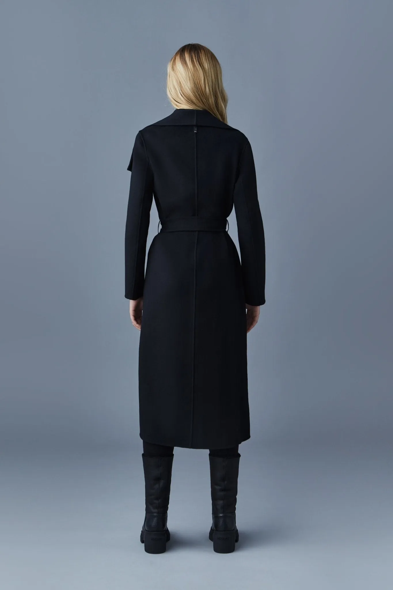 MACKAGE MAI - Double-Face Wool Wrap Coat