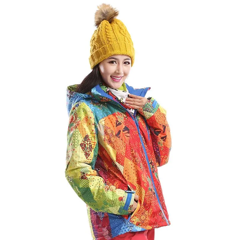 MARSNOW Womens Pro Winter Snowboard Jacket