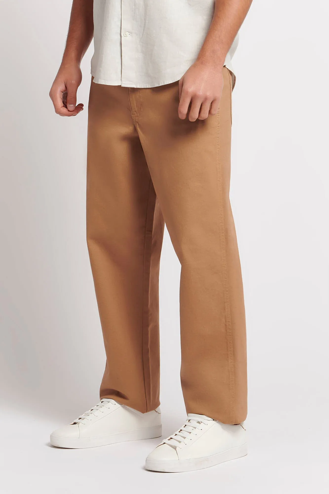 Mens Worker Trousers in Tigers Eye