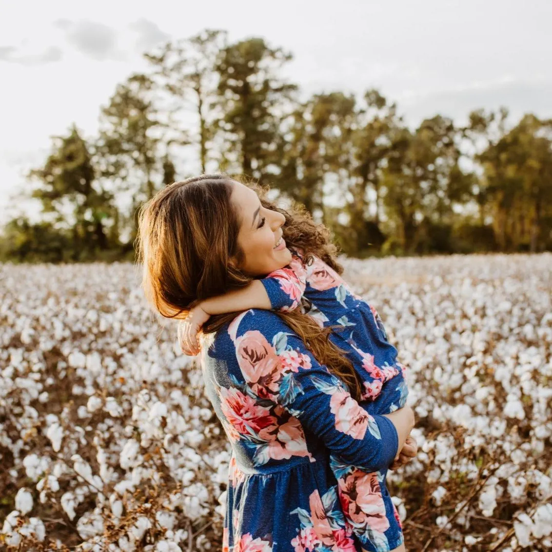 Patchwork Floral Print Baby Dress