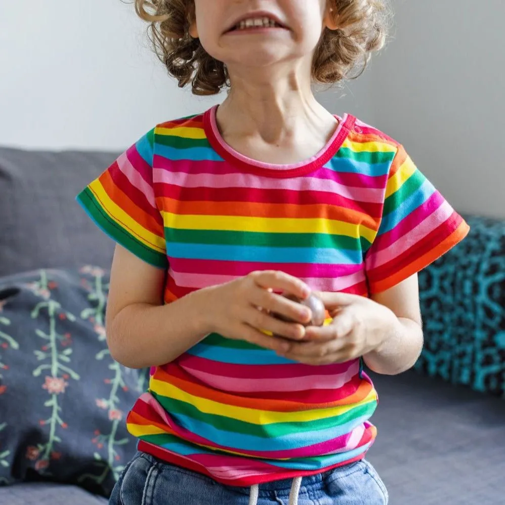 Rainbow Stylish Kid T-shirt