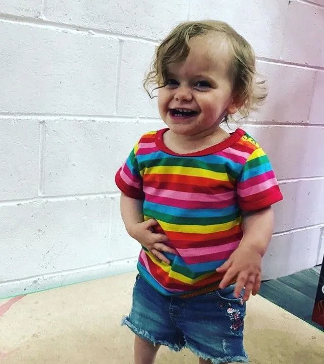 Rainbow Stylish Kid T-shirt