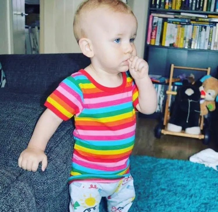 Rainbow Stylish Kid T-shirt