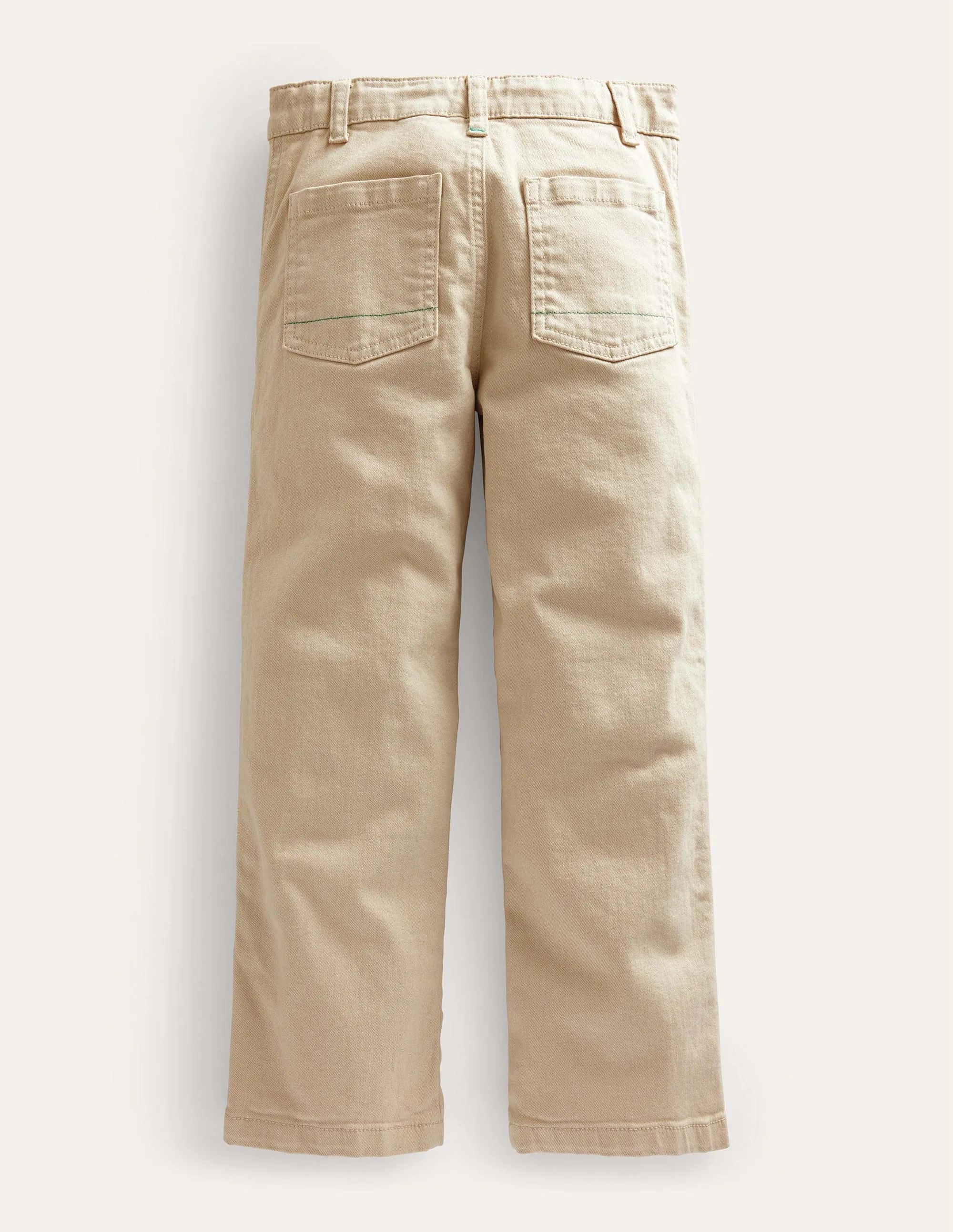 Relaxed Pocket Trousers-Stone