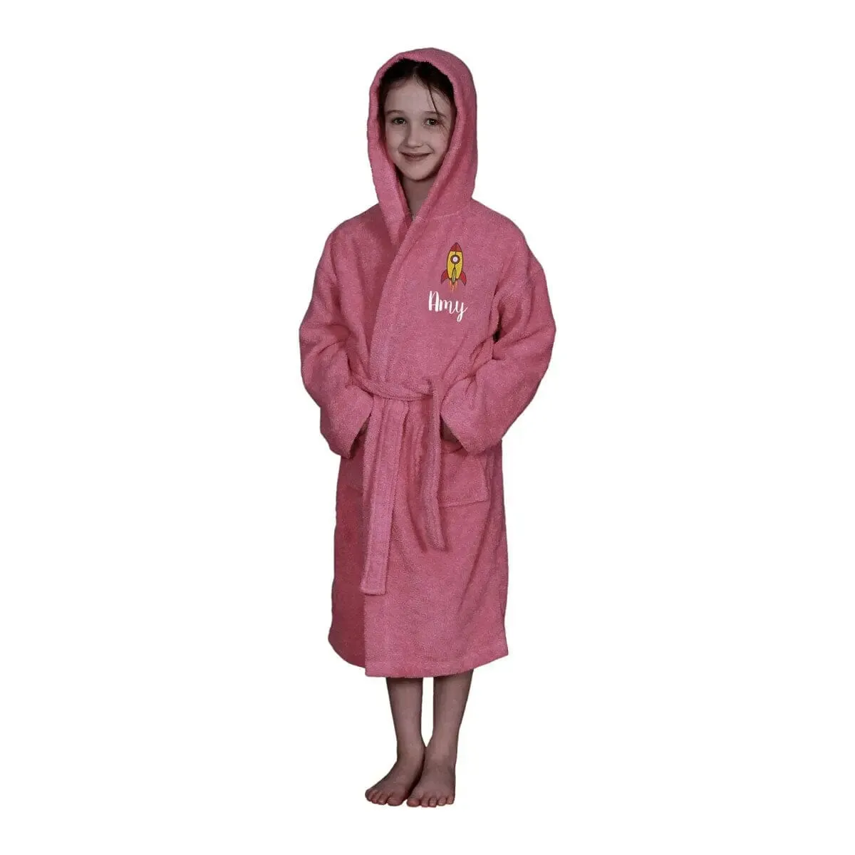 Rocket Hooded Bathrobe