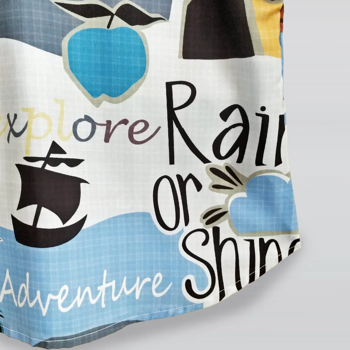 Stylish Rain & Adventure Design Tops For Women & Girls