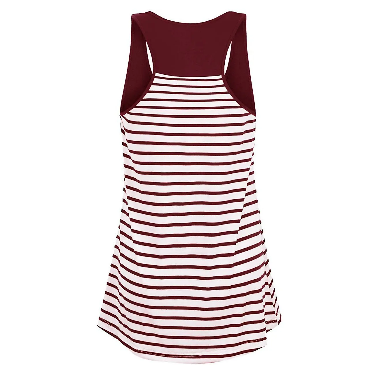 Stylish Striped Maternity Nursing Top