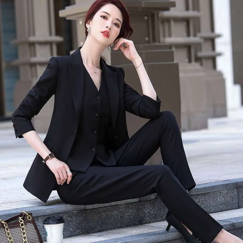 Suit Vest OL Professional Suit Temperament Goddess