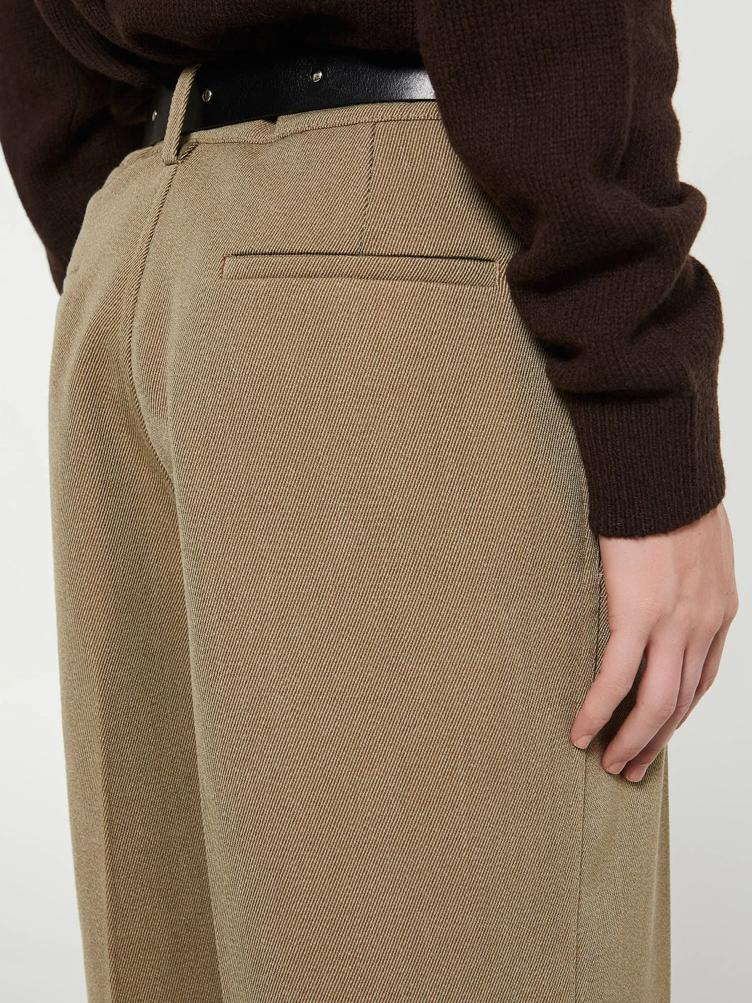 Trousers in Beige