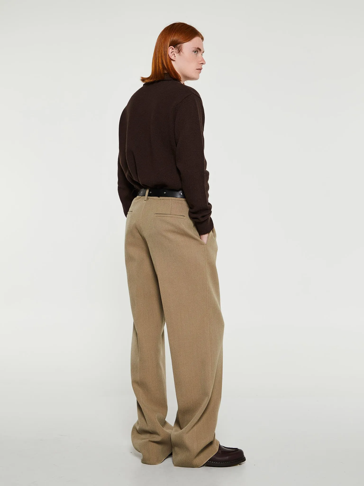 Trousers in Beige